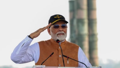 Prime Minister Narendra Modi on Tuesday visited Adampur Air Force Station in Punjab. (X/Narendra Modi) Prime Minister Narendra Modi on Tuesday visited Adampur Air Force Station in Punjab. (X/Narendra Modi)