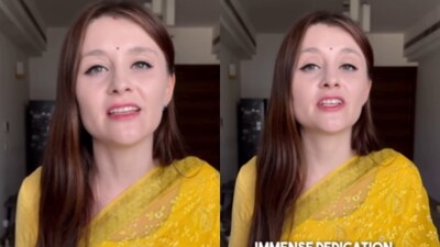 A Russian woman in India praised the Indian Army’s bravery in a viral video. (Instagram/pol.explorer) A Russian woman in India praised the Indian Army’s bravery in a viral video. (Instagram/pol.explorer)
