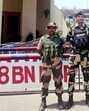 Border Security Force constable Purnam Kumar Shaw (centre), who was handed over to the BSF by Pakistan Rangers at the Attari-Wagah integrated checkpost near Amritsar on Wednesday morning. (HT Photo) Border Security Force constable Purnam Kumar Shaw (centre), who was handed over to the BSF by Pakistan Rangers at the Attari-Wagah integrated checkpost near Amritsar on Wednesday morning. (HT Photo)