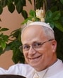 Cardinal Robert Francis Prevost, now elected by a conclave of his brother cardinals as Pope Leo XIV, walked out smiling and waving to the crowds (AP)