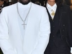 Sean Combs (L) and singer Cassie Ventura