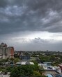For Tuesday, IMD had not forecast rain, but a fairly hot day, which held true for the first half, as the maximum temperature hit 40.2 degrees Celsius (°C), which was a degree below normal. However, thunderclouds started developing around 3pm. (RAJ K RAJ /HT PHOTO) For Tuesday, IMD had not forecast rain, but a fairly hot day, which held true for the first half, as the maximum temperature hit 40.2 degrees Celsius (°C), which was a degree below normal. However, thunderclouds started developing around 3pm. (RAJ K RAJ /HT PHOTO)