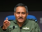 Indian Airforce Air Marshal AK Bharti addresses during a press conference in New Delhi as a ceasefire that brought the nuclear-armed rivals back from the brink of all-out war held. Indian Airforce Air Marshal AK Bharti addresses during a press conference in New Delhi as a ceasefire that brought the nuclear-armed rivals back from the brink of all-out war held.