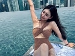 Wang Xiaofei’s wife, Mandy Ma, is 18 years his junior. Wang Xiaofei’s wife, Mandy Ma, is 18 years his junior.