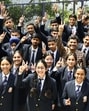 Students of DAV School, Lakkar Bazar, celebrate after declaration of CBSE results, in Shimla on Tuesday. (Deepak Sansta/HT) Students of DAV School, Lakkar Bazar, celebrate after declaration of CBSE results, in Shimla on Tuesday. (Deepak Sansta/HT)