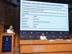 Union Information & Broadcasting Minister Ashwini Vaishnaw during a cabinet briefing, at National Media Centre in New Delhi