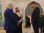 Sriram Krishnan posed with Donald Trump and Mohammed bin Salman Al Saud. Sriram Krishnan posed with Donald Trump and Mohammed bin Salman Al Saud.