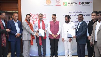 State signs  ₹5,127-crore MoU for development of next-gen industrial and logistics parks