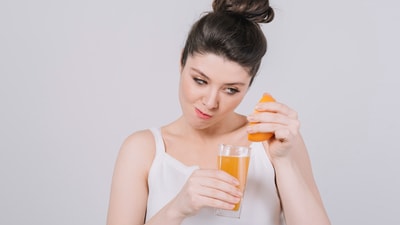 Fruit juices, even 100 percent natural ones, can be detrimental to your health if consumed excessively. Here's why eating whole fruits is a better option. (Representative picture: Freepik) Fruit juices, even 100 percent natural ones, can be detrimental to your health if consumed excessively. Here's why eating whole fruits is a better option. (Representative picture: Freepik)