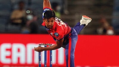 Mustafizur Rahman playing for Delhi Capitals in IPL 2022 (Delhi Capitals ) Mustafizur Rahman playing for Delhi Capitals in IPL 2022 (Delhi Capitals )