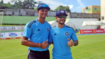 Yashasvi Jaiswal and Ishan Kishan are set to feature for India A (BCCI Twitter) Yashasvi Jaiswal and Ishan Kishan are set to feature for India A (BCCI Twitter)