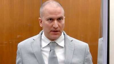 Speculation about Trump pardoning Derek Chauvin started on Tuesday (AP) Speculation about Trump pardoning Derek Chauvin started on Tuesday (AP)