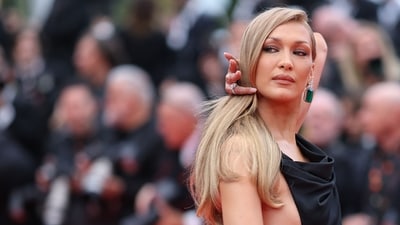 US model Bella Hadid arrives for the Opening Ceremony and the screening of the film "Partir un Jour" (Bye Bye) presented out of competition at the 78th edition of the Cannes Film Festival in Cannes, southern France, on May 13, 2025. (Photo by Sameer AL-DOUMY / AFP) (AFP) US model Bella Hadid arrives for the Opening Ceremony and the screening of the film "Partir un Jour" (Bye Bye) presented out of competition at the 78th edition of the Cannes Film Festival in Cannes, southern France, on May 13, 2025. (Photo by Sameer AL-DOUMY / AFP) (AFP)