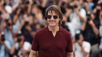 Tom Cruise poses during a photocall for the film Mission: Impossible - The Final Reckoning at the Cannes Film Festival. (Photo by Sameer AL-DOUMY / AFP) (AFP) Tom Cruise poses during a photocall for the film Mission: Impossible - The Final Reckoning at the Cannes Film Festival. (Photo by Sameer AL-DOUMY / AFP) (AFP)