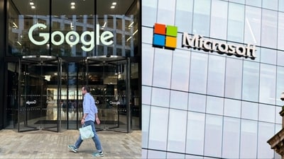 Both Google and Microsoft made layoffs in the last few weeks. (AP file photo) Both Google and Microsoft made layoffs in the last few weeks. (AP file photo)