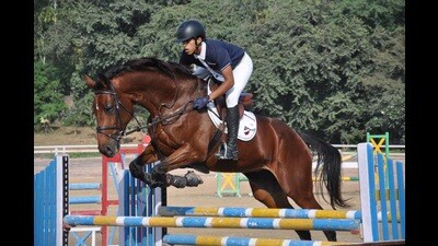 Hriday Brar’s equestrian journey began when he was 5. (HT photo)