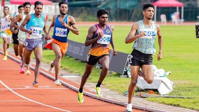 Mohd Afsal is the 800m national record holder. (HT) Mohd Afsal is the 800m national record holder. (HT)