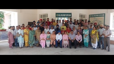 PAU vice-chancellor Satbir Singh Gosal said PAU holds this training programme twice a year. (HT Photo)