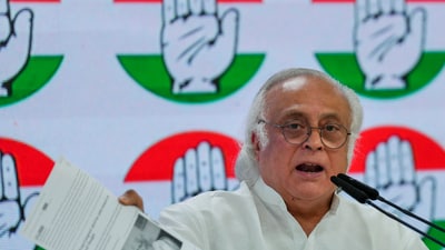 Congress leader Jairam Ramesh said PM Modi was completely silent on Trump's claims. (PTI file photo)
