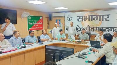 The DM also stressed on the need to increase awareness and involvement in rural areas by forming plantation committees in villages. (HT Photos) The DM also stressed on the need to increase awareness and involvement in rural areas by forming plantation committees in villages. (HT Photos)