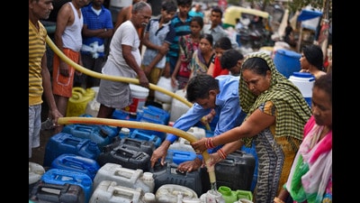 Unlike the power sector, there has been no national policy impetus for water sector reform (Burhaan Kinu/HT PHOTO)