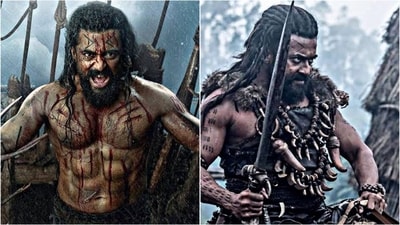 Suriya, at 49, followed a rigorous 100-day regimen to achieve a six-pack for Kanguva. Suriya, at 49, followed a rigorous 100-day regimen to achieve a six-pack for Kanguva.