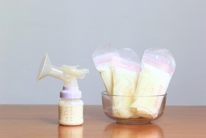 Breast pumps help to extract the mother’s milk which is then fed to the baby. (Shutterstock ) Breast pumps help to extract the mother’s milk which is then fed to the baby. (Shutterstock )