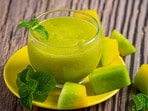 Aam Panna is excellent for your digestive health in summers, according to a dietician. (Freepik) Aam Panna is excellent for your digestive health in summers, according to a dietician. (Freepik)