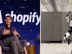 Shopify CEO Tobi Lutke shared a video of the robot Optimus dancing. 