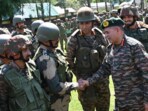 Army chief General Upendra Dwivedi visited the forward areas of the Dagger Division under the Chinar Corps in Srinagar on Thursday