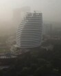 The visibility dipped from 4,500 metres to 1,200 metres on Wednesday night. (PTI) The visibility dipped from 4,500 metres to 1,200 metres on Wednesday night. (PTI)