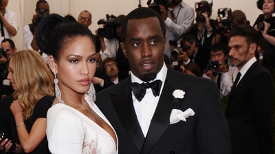 Cassie Ventura, left, and Sean "Diddy" Combs dated for years. The singer is now the star witness in a sex trafficking and abuse trial against the music mogul. (Photo by Charles Sykes/Invision/AP, File) (Charles Sykes/Invision/AP)