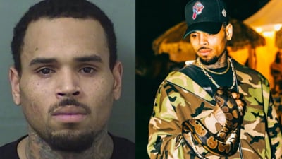 Chris Brown's old mugshots surfaced after his arrest in Manchester (X and Instagram) Chris Brown's old mugshots surfaced after his arrest in Manchester (X and Instagram)