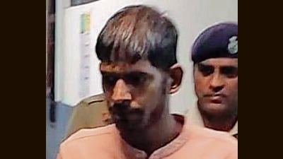 Convict Rajesh Kumar (HT Photo) Convict Rajesh Kumar (HT Photo)