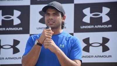 Neeraj Chopra during an event (Deepak Gupta/HT) Neeraj Chopra during an event (Deepak Gupta/HT)