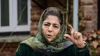 Peoples Democratic Party chief Mehbooba Mufti. (File) Peoples Democratic Party chief Mehbooba Mufti. (File)