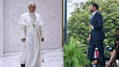 JD Vance will attend the inaugural mass of Pope Leo XIV in Vatican City. (Reuters and AFP) JD Vance will attend the inaugural mass of Pope Leo XIV in Vatican City. (Reuters and AFP)