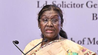 President Droupadi Murmu. (PTI) President Droupadi Murmu. (PTI)