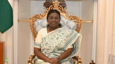 President Droupadi Murmu. (X) President Droupadi Murmu. (X)