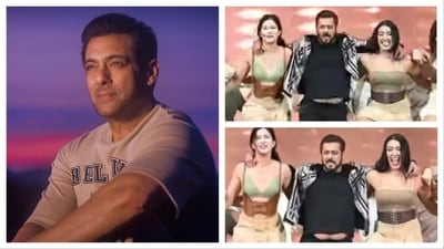 The clip appears to be from one of Salman's concerts in Vancouver. The clip appears to be from one of Salman's concerts in Vancouver.
