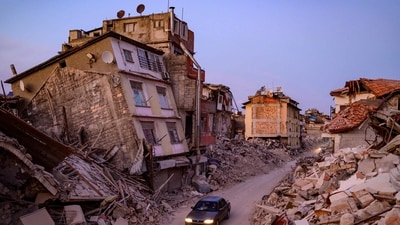 Turkey and Syria experienced powerful earthquakes in February 2023, leading to massive loss of life and property. (AFP file) Turkey and Syria experienced powerful earthquakes in February 2023, leading to massive loss of life and property. (AFP file)