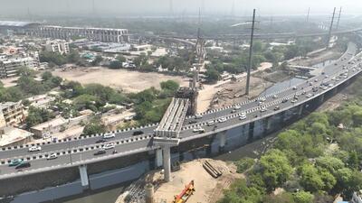 The entire corridor is scheduled to become operational by mid-2025, officials said. (HT Photo) The entire corridor is scheduled to become operational by mid-2025, officials said. (HT Photo)