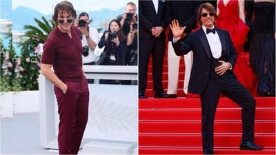 Tom Cruise makes a splash at Cannes 2025 with stylish appearances. (Wire) Tom Cruise makes a splash at Cannes 2025 with stylish appearances. (Wire)