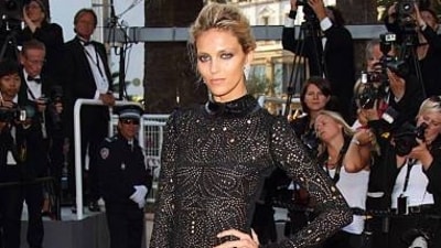 Anja Rubik in Cannes 2011 set the tone for future nude dress moments in a daring white slit dress with side cutouts, way ahead of the curve. Anja Rubik in Cannes 2011 set the tone for future nude dress moments in a daring white slit dress with side cutouts, way ahead of the curve.