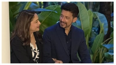 Dr Shriram Nene posted a beautiful picture with a heartfelt note on wife Madhuri Dixit's birthday on Thursday. (Instagram/drneneofficial ) Dr Shriram Nene posted a beautiful picture with a heartfelt note on wife Madhuri Dixit's birthday on Thursday. (Instagram/drneneofficial )
