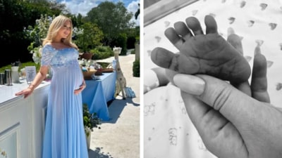 Tiffany Trump is a mom! The youngest daughter of President Donald Trump has welcomed her first child with husband, Michael Boulos (Instagram)