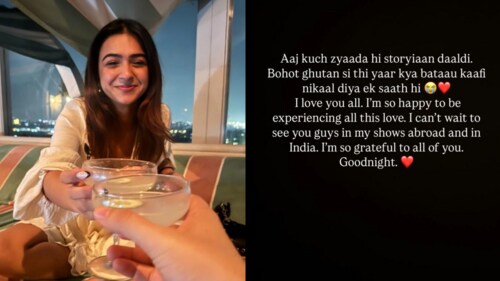 Screengrabs of Samay Raina's Instagram Stories (Instagram/@maisamayhoon) Screengrabs of Samay Raina's Instagram Stories (Instagram/@maisamayhoon)