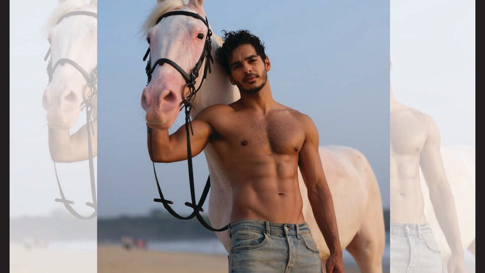 Ishaan Khatter’s pecs did more heavy lifting than the script or the actors in The Royals. (Instagram/@ishaankhatter)