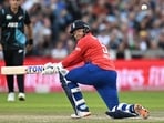 Jonny Bairstow in action for England. Jonny Bairstow in action for England.