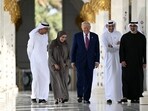 Trump toured the marble and gilded palaces of Gulf rulers and deemed them “perfecto” and “very hard to buy.” Trump toured the marble and gilded palaces of Gulf rulers and deemed them “perfecto” and “very hard to buy.”